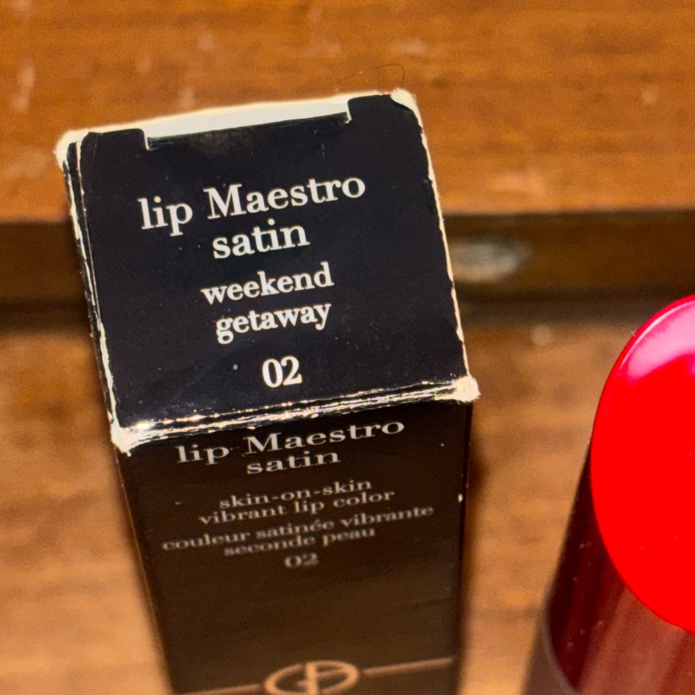 Giorgio Armani Lip Maestro Satin Lipstick - Picture 3 of 3